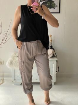 Cargo- Satin- Hose